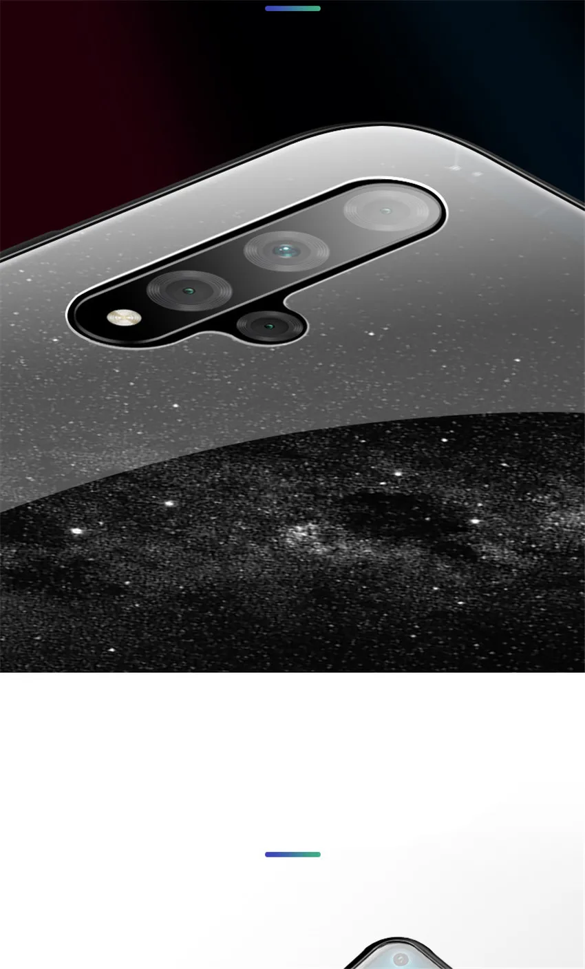 Роскошный чехол из закаленного стекла для huawei Honor 20 TPU стекло с мягкими краями чехол для huawei Honor 20 Honor20 Pro Чехол Aixuan