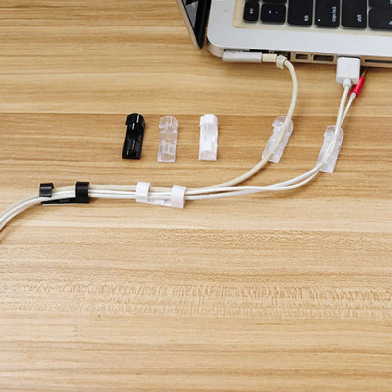 20 шт. принадлежности для домашнего офиса самоклеящиеся usb-шнур управления шнуром
