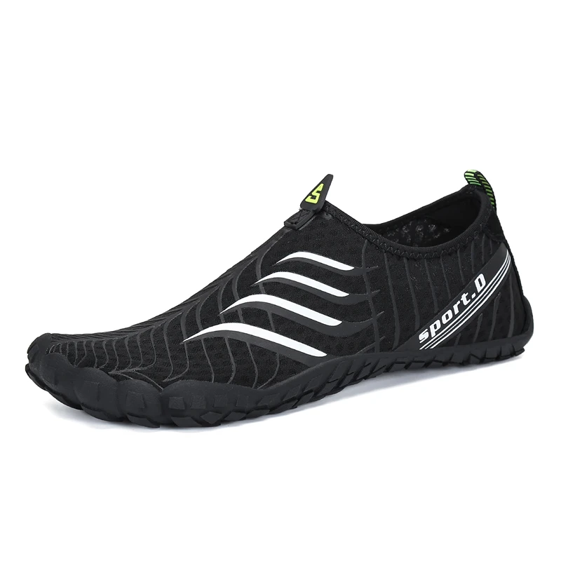 Aqua Shoes/Мужская Летняя обувь без каблука дышащая водонепроницаемая