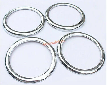 ABS хромированное кольцо динамика двери украшения крышки отделка 4 шт для Jeep