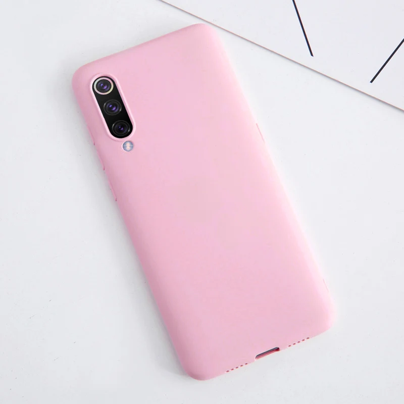 Чехол для XiaoMi Mi9 Mi9SE Mi8 Mi8SE MiA1 MiA2 Lite Mi 9 8 A1 A2 чехол из жидкого силикона ТПУ мягкий