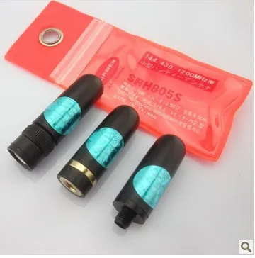 1 шт Япония Производительность портативная радиоантенна SRH805S SMA-F для tyt baofeng иди и