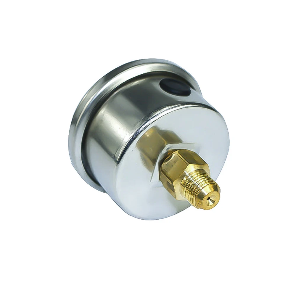 Манометр для жидкости 0 160 psi маслопресс манометр белый универсальный 1/8 NPT BX100917|npt