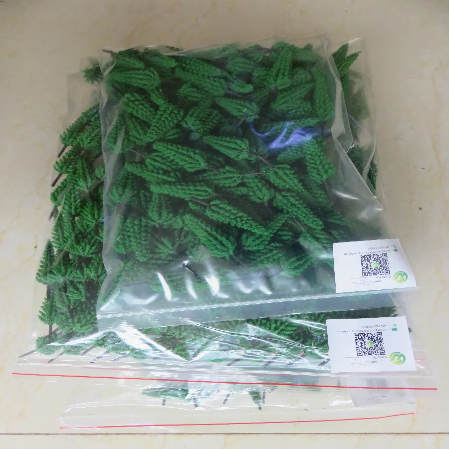 100 X Модель Pine модели деревьев и поезда парковые деревья для N или Z масштаб Снежный