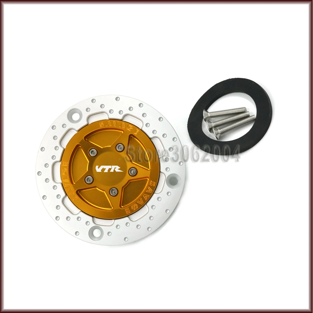 Для HONDA VTR 1000F VTR1000F 2001 2005 2004 2003 2002 алюминиевые аксессуары для мотоциклов крышка