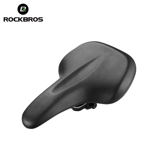 Велосипедное седло ROCKBROS анти шок утолщенное расширенное MTB велосипедное мягкое