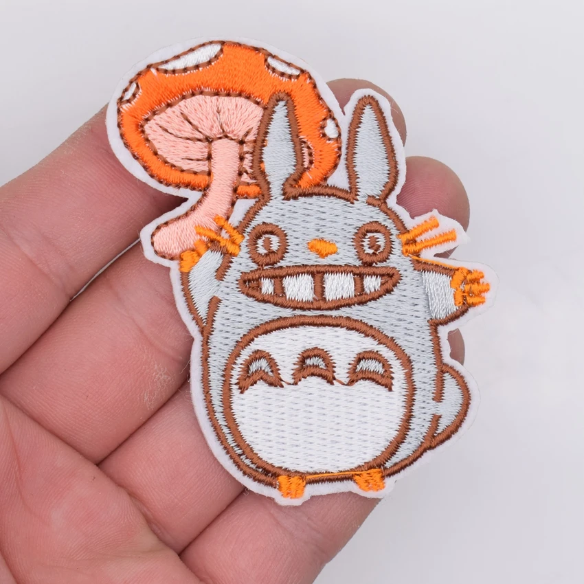 2 шт мультфильм фильм вышитые утюжок на патч DIY вышивка ручной работы крючком шить