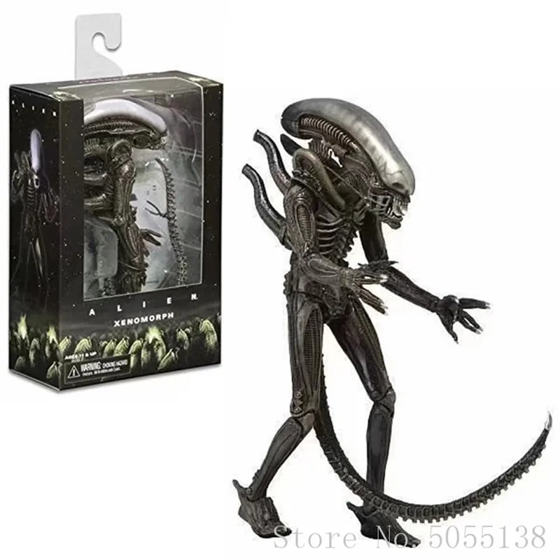 20 см иностранцев Xenomorph Чужой Классический 1979 большой глава ко NECA ЖК монитор