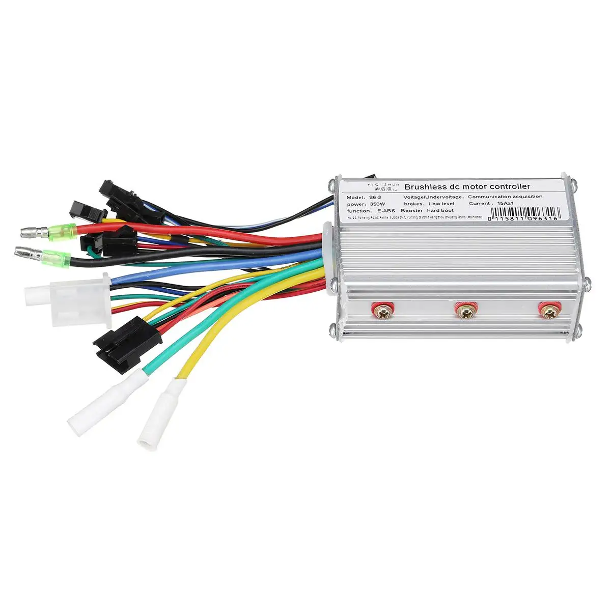 Управление Блок 24 V-48 V 350 W для мотоциклетного мотоцикла E-велосипедный контроллер с умным Дисплей для е-байка Бесколлекторный двигатель мотор