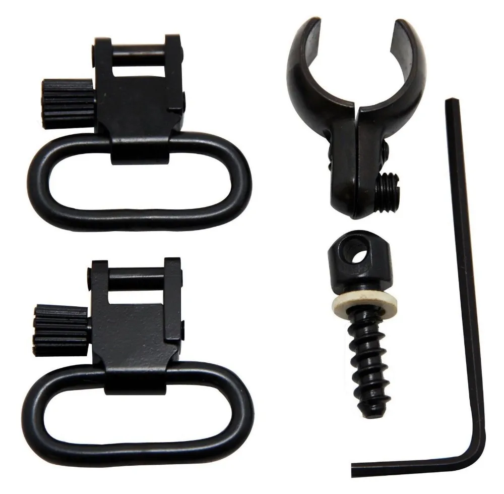 GUGULUZA Рычаг Действие винтовка Sling Mount Kit разделение подходит группа Винчестер Марлин Моссберг " Быстрый отсоединения Слинг поворотный и стад