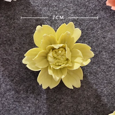 Peony S Фарфор пион декоративные тарелки на стену керамический цветочный Декор для дома ремесел декоративные тарелки на стену висящий кулон, украшения для дома - Цвет: Peony S