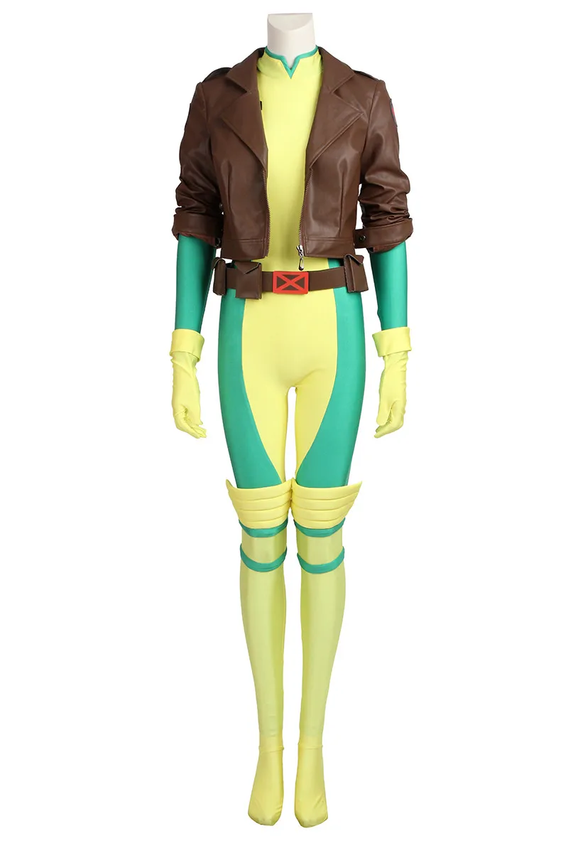 На заказ тип X-men Rogue Косплей Костюм Полный Костюм Любой Размер идеальный наряд Высокое качество