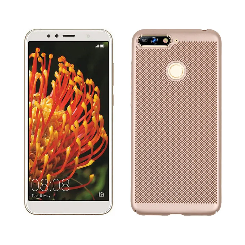 Полый теплоотвод Жесткий ПК для Huawei на Honor 7A Pro DUA-L22 чехол телефона Y6 prime Y5 2018