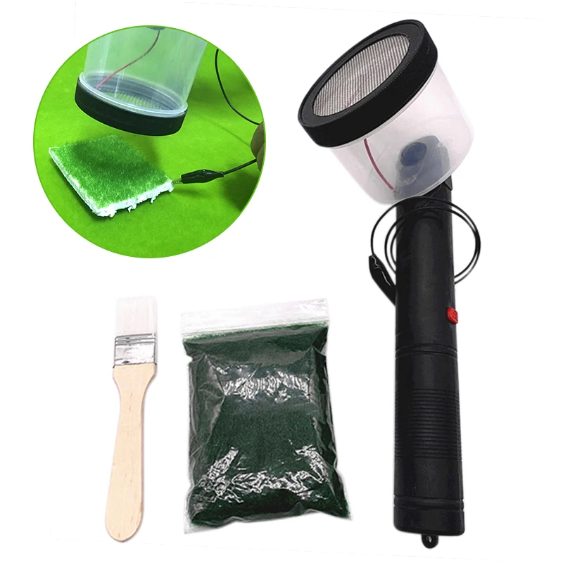 Миниатюрная сцена модель флокирование статический аппликатор моделирование