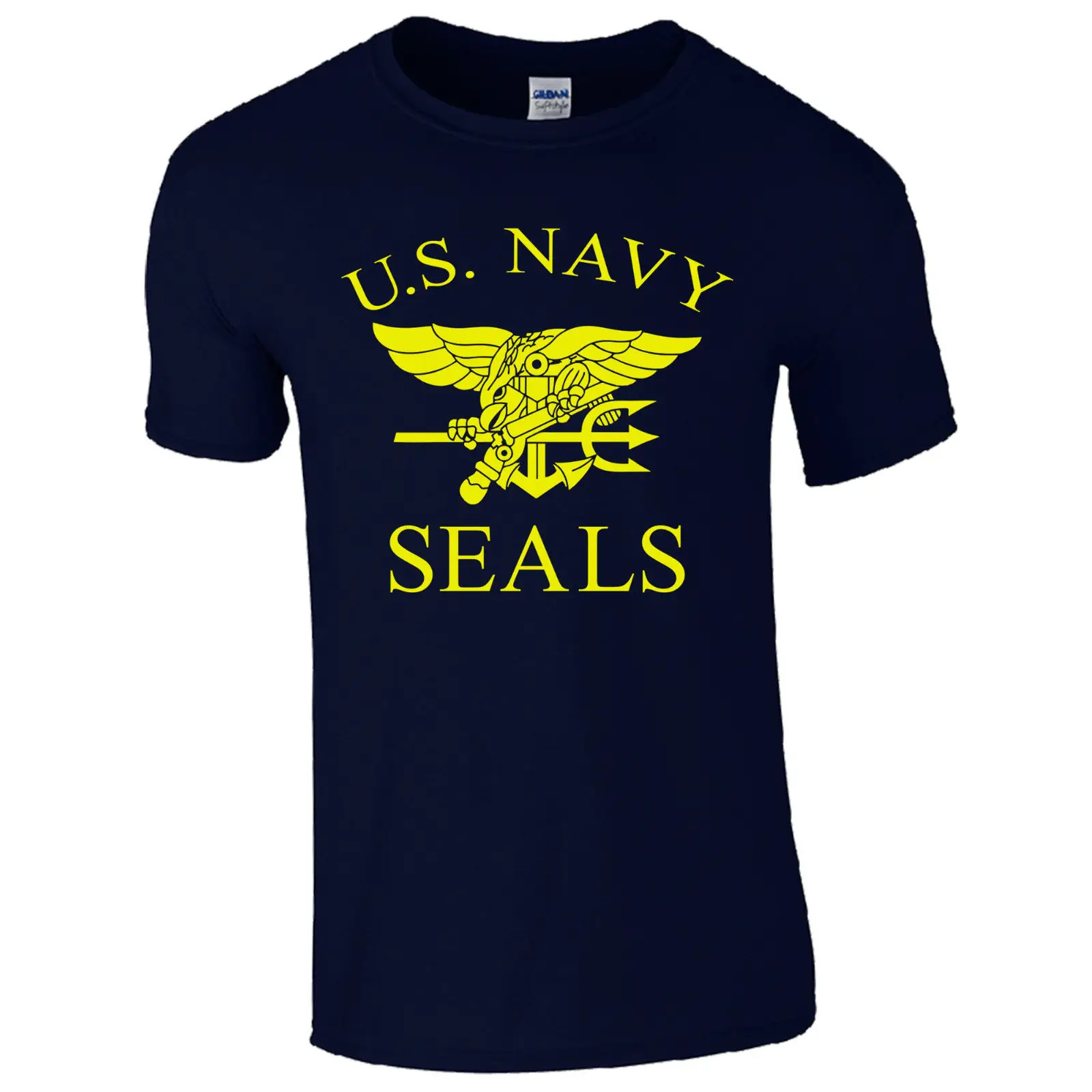 Cheap Sale 0 % Cotton T Shirts U.S. Navy Seals Us Marines Shits Printing Short Sleeve Casual O Neck | Мужская одежда