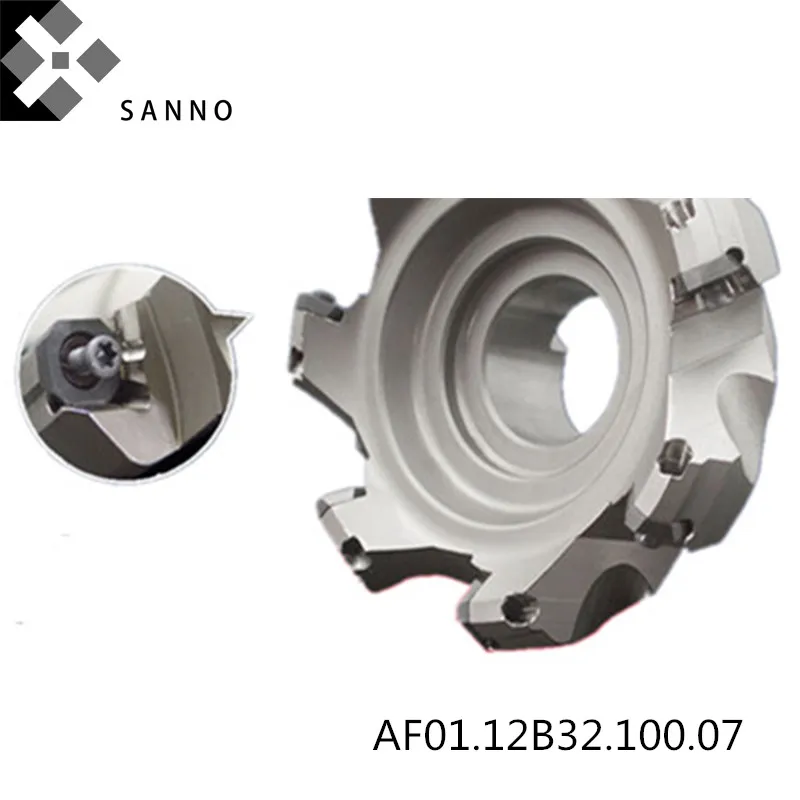 AF01.12B32.100.07 индексируемая 45 градусов ЧПУ торцевая фреза высокая твердость торцевые фрезы инструменты, как FMA01 AF01.12B32.100.07 индексируемая 45 градусов ЧПУ торцевая фреза высокая твердость торцевые фрезы инструменты, как FMA01