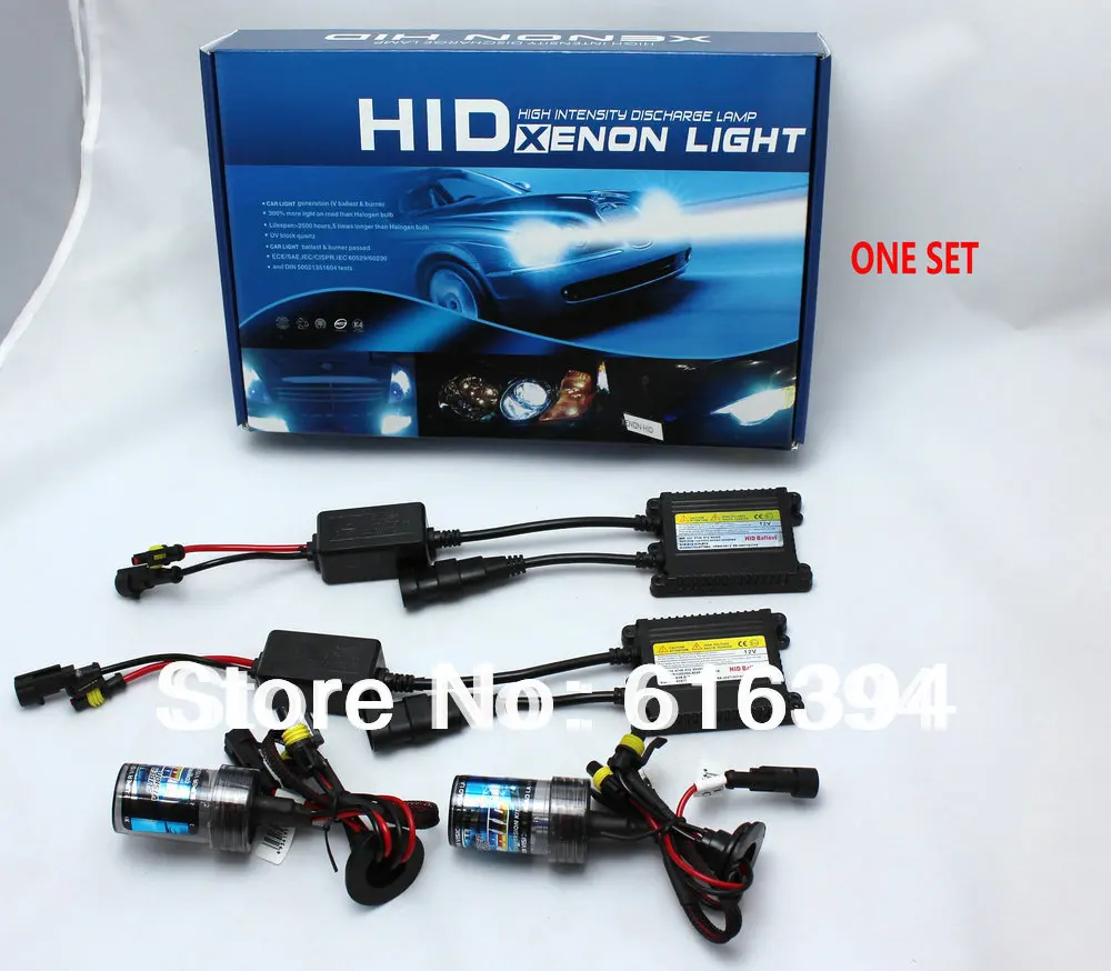 Самая низкая цена Заводская распродажа 12 В 35 Вт HID ксеноновый комплект H1 H3 H4 H7 H8 H9