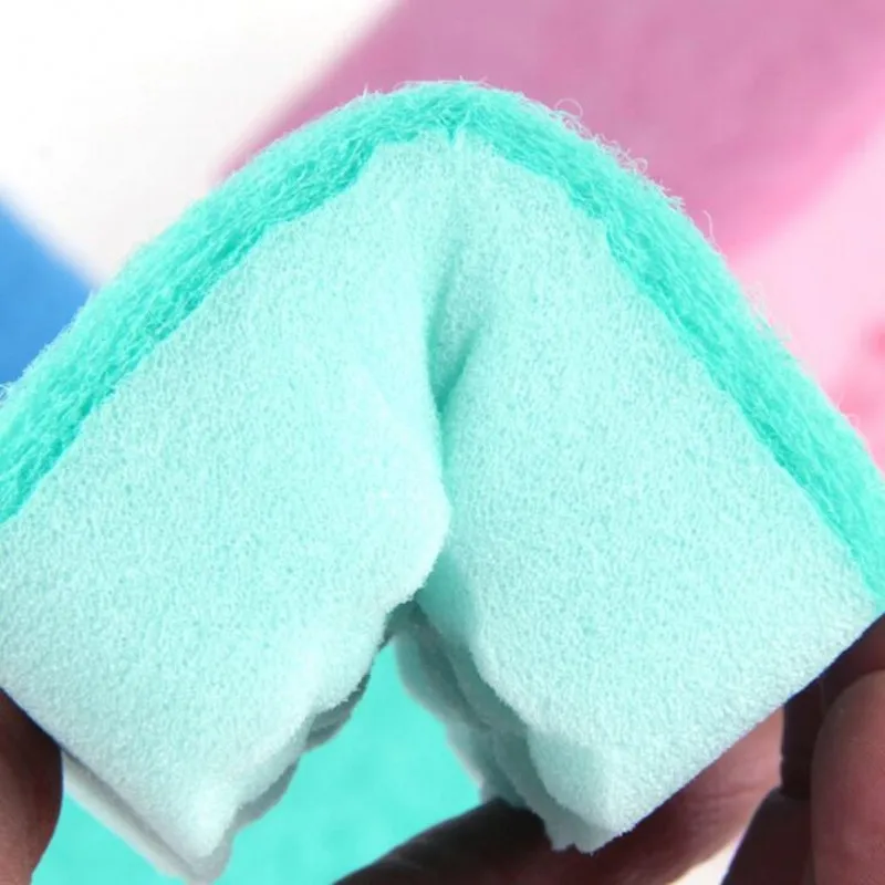 5 шт./лот креативная зеленая кухонная губка для очистки многофункциональная