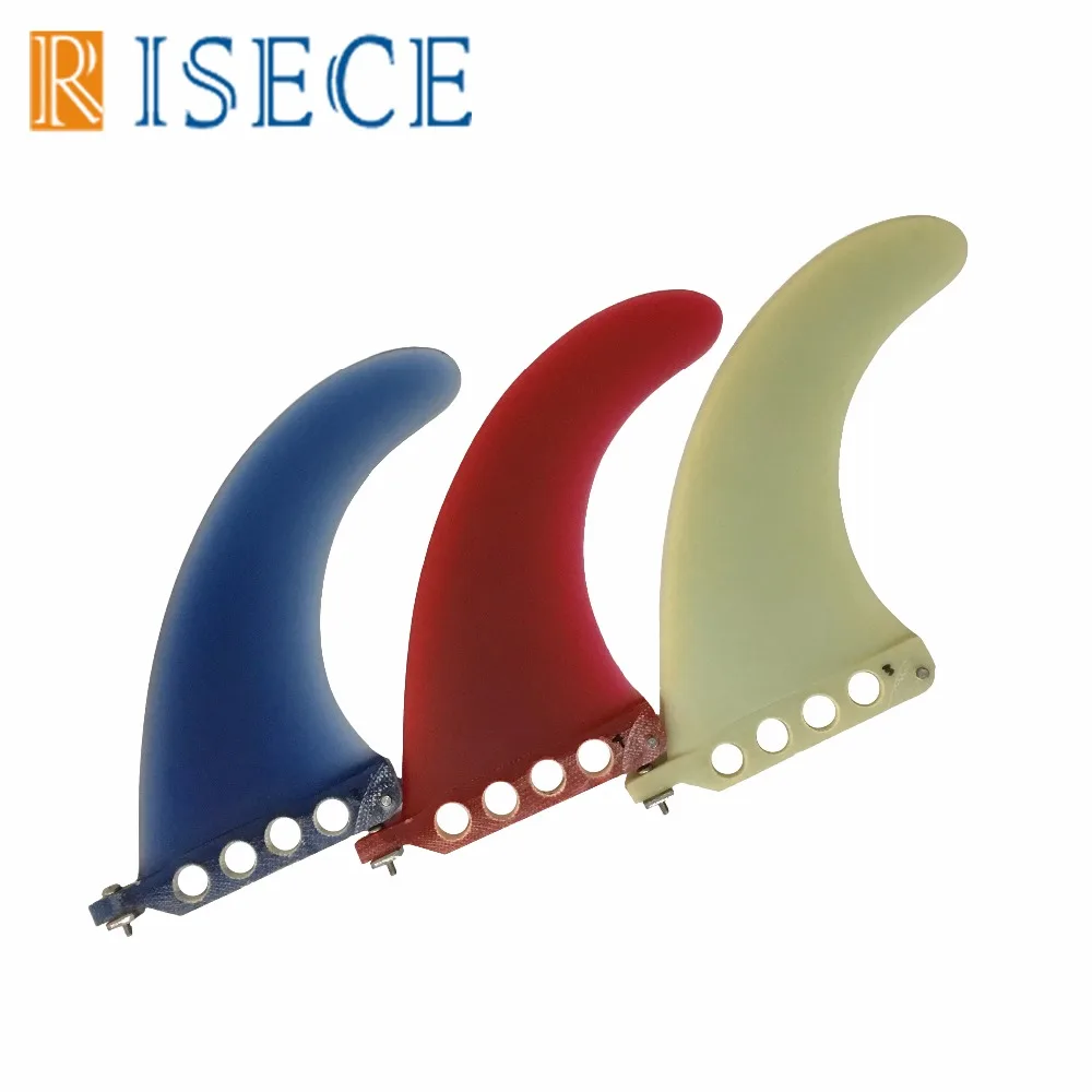Longboard Center Fin 6 5 &quot8 3&quot 9 &quotодиночный плавник из стекловолокна 5/8 3/9 дюймов ласты