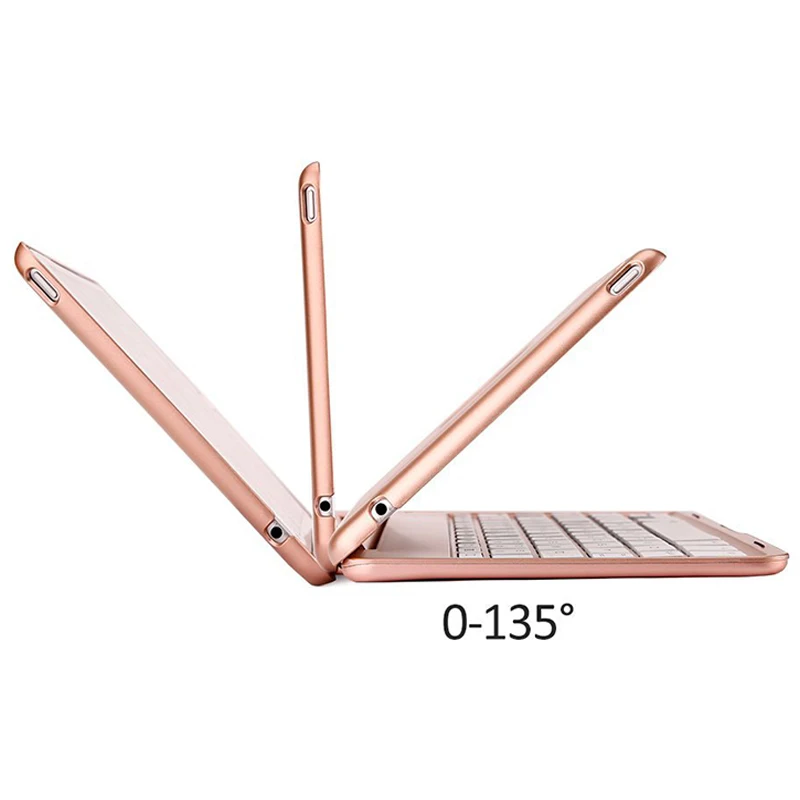 Loufu для iPad Mini 5 чехол с клавиатурой 4 планшет подсветкой цветной защитный mini 3 2 1 7