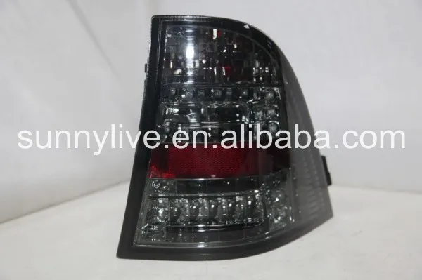 1998-2005 год для Mercedes-Benz W163 ML320 ML350 ML430 ML450 светодиодный задний светильник дымчатый черный