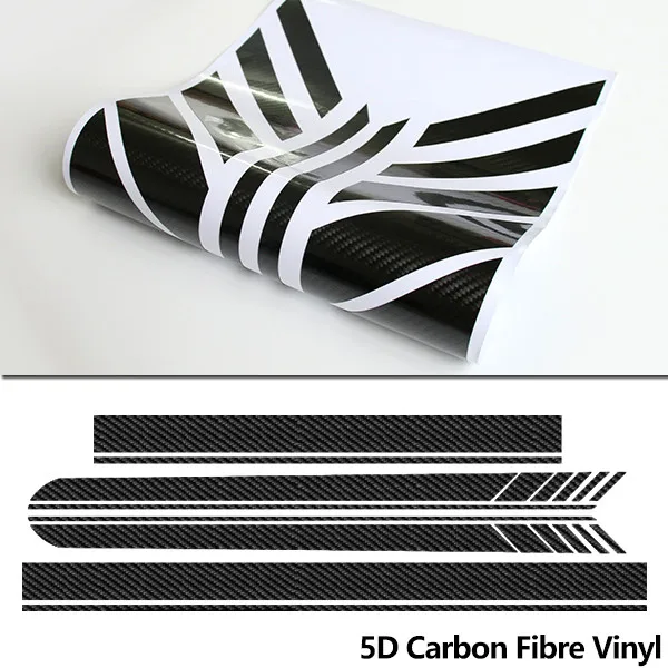 5D Carbon Fibre Set Издание 1 капот автомобиля крыши гоночная боковая юбка в полоску Виниловая Наклейка для Mercedes Benz C63 Coupe W205 AMG C200 C250 аксессуары - Название цвета: 5D Carbon Fibre Set