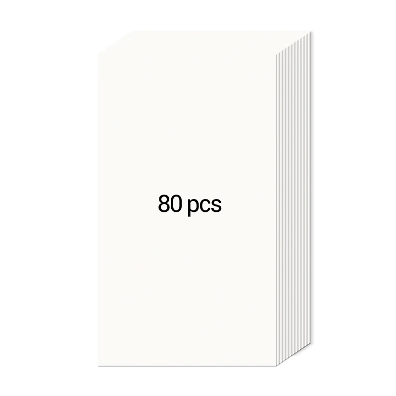 LANBENA Seulement 80 шт Papier Comdons |