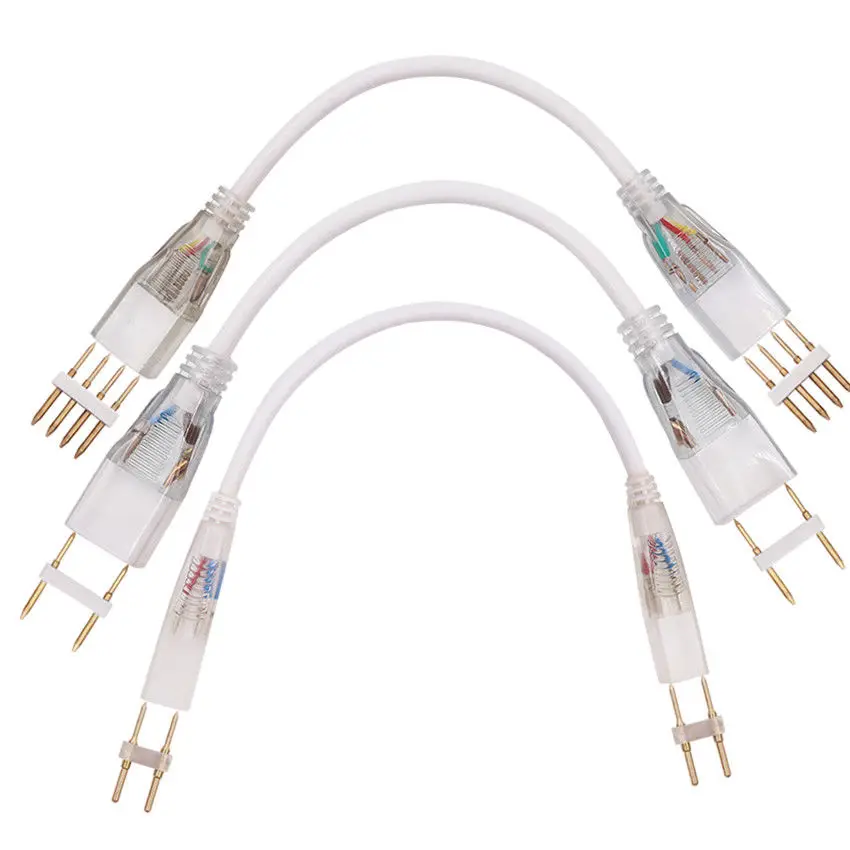 2 контактный 4 разъем прямые угловые разъемы для 6 мм/10 мм/12 мм PCB 5050 3014 2835 5730 110 В 220 в