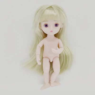 1 Piece I Детская мини-красивая кукла для девочек, прекрасные куклы bjd для детей, подарок, подвижные шарнирные куклы, игрушки - Цвет: 1 Piece I