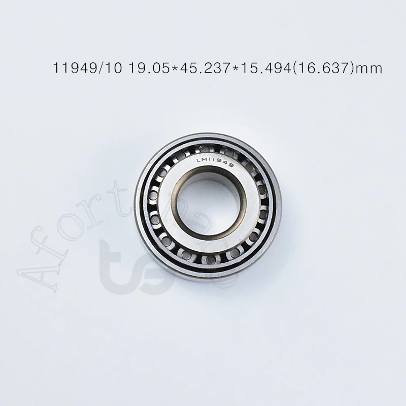 11949 19.05*45.237*15.494(16.637)mm 1piece LM11949/10 Tapered roller bearing LM11949/10 Special bearings for automobiles