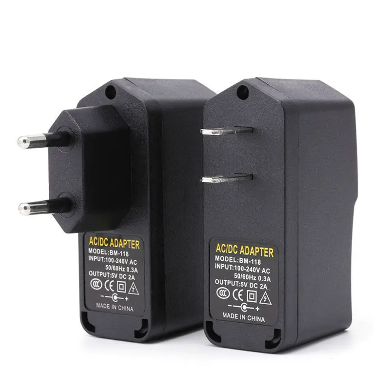 1 шт. USB импульсный адаптер питания зарядное устройство AC 100 240V DC 5V 2A 10W EU вилка