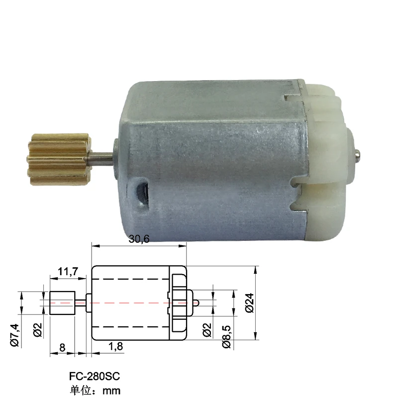 Зеркало заднего вида с колесным редуктором 11800 x T 12 В об/мин|micro motor|motor 12vlock motor |