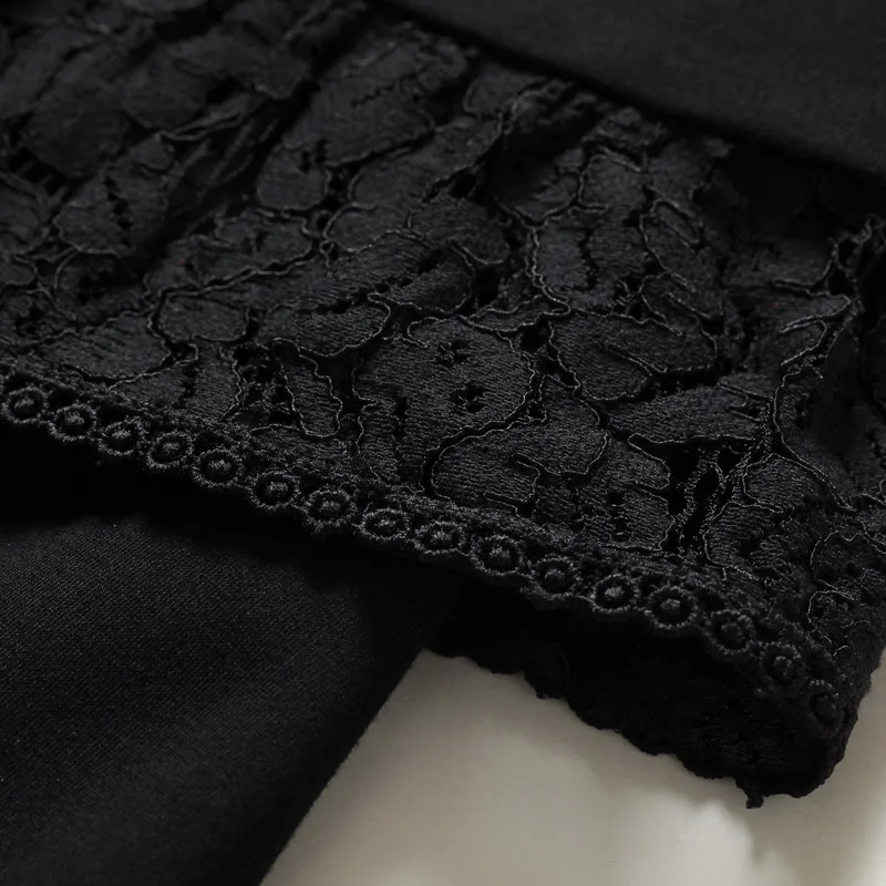 M/XL/3XL/4XL цветочное расшитое блестками дамское кружевное платье с баской Осенняя