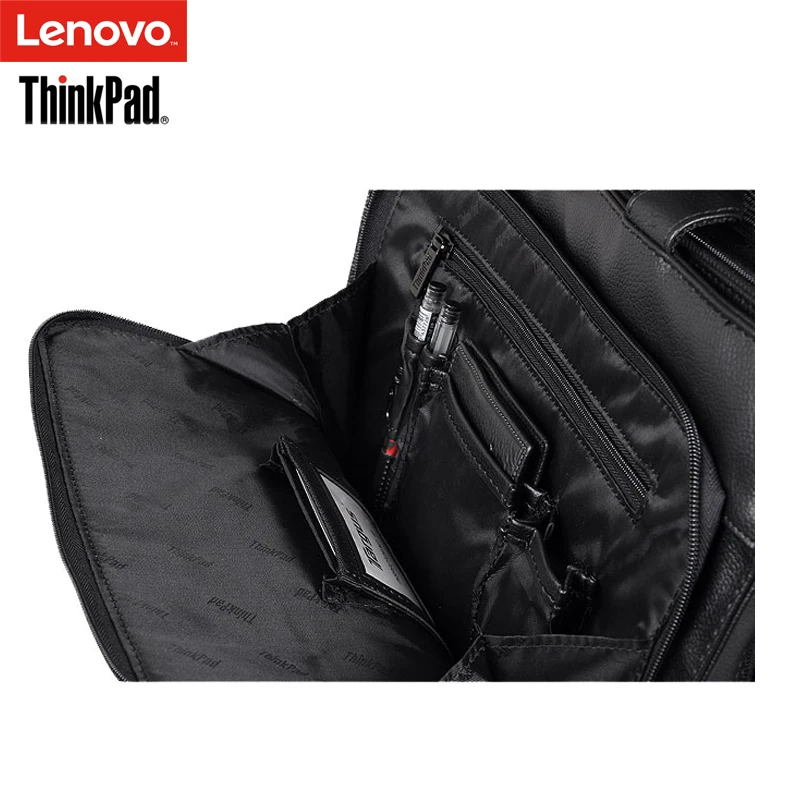 Оригины lenovo ThinkPad ноутбук сумки через плечо бизнес портфель кожаная сумка для 12