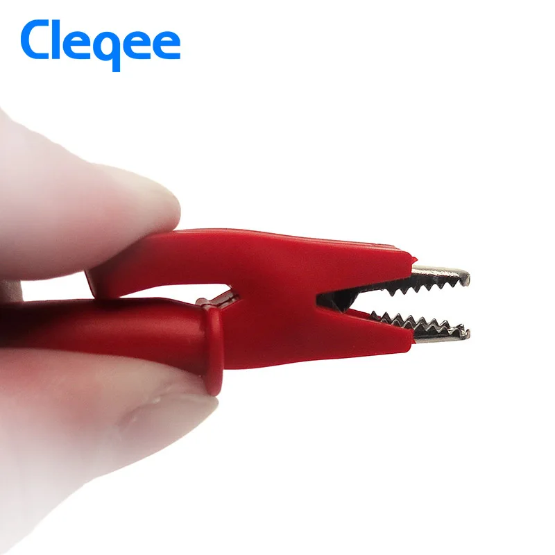 

Cleqee P1024 Double-ended Clips Cable Alligator Testing Probe Lead Wire 100CM 5 colours 15A