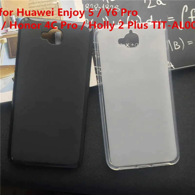 Мягкий силиконовый защитный чехол для Huawei Enjoy 5/Y6 Pro/Honor 4C Pro/Holly 2 Plus TIT-AL00 ТПУ