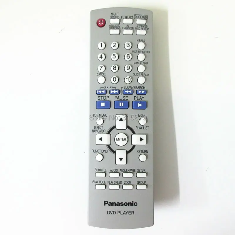 

General Remote Control for Panasonic DVD Player Grey