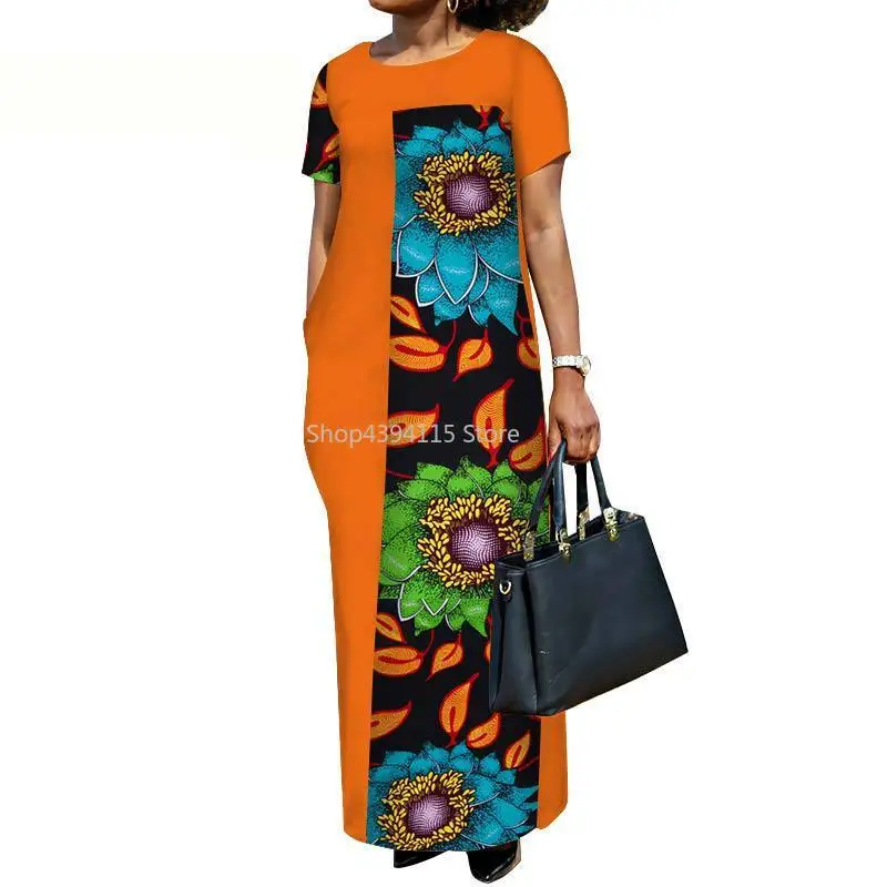 African Clothes Direct Selling Special Offer 2018 Elegent Fashion Style Cotton Women Plus Size Long Dress Xs-6xl | Тематическая