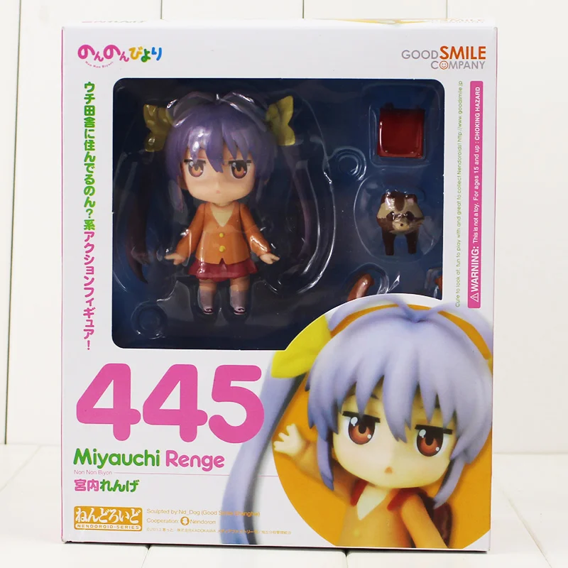 10 см Renge Miyauchi Nendoroid 445 фигурка, игрушка для девочек с Переменчивым лицом, аниме игрушка для детей