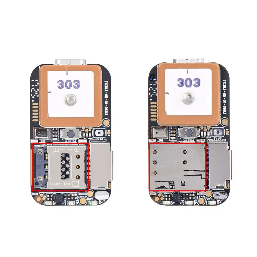 Super Mini Size GPS Tracker GSM AGPS Wifi LBS Locator Free Web APP Tracking Voice Recorder ZX303 PCBA Inside | Автомобили и