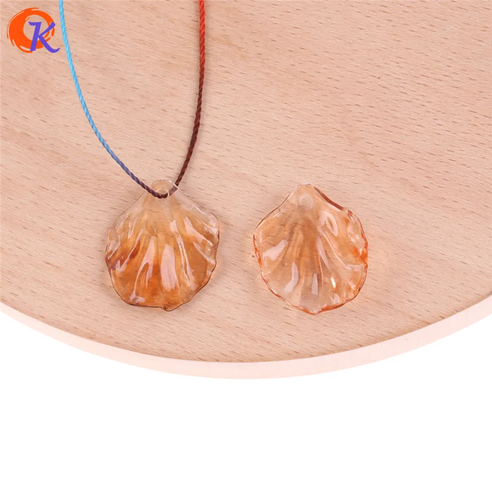 Cordial Design 17*20mm 500pcs Acrylic Beads/Jewelry Accessories/Hand Made/Imitation AmberEffect/Flower Bead/Earring Findings | Украшения и