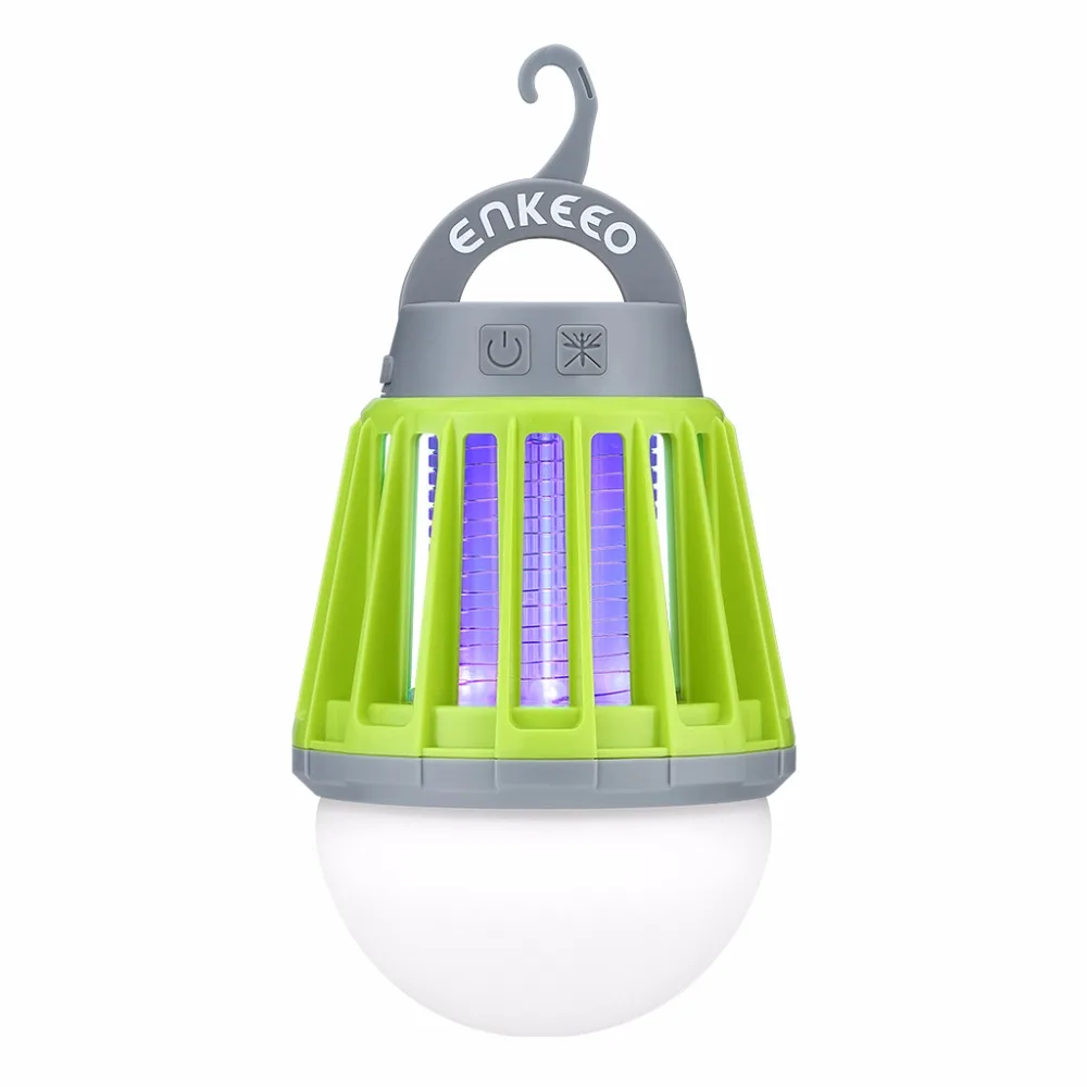 Enkeeo москитный фонарь Zapper походный светильник usb зарядка москитная убийца лампа многоцелевой Отпугиватель вредителей водонепроницаемый убийца насекомых