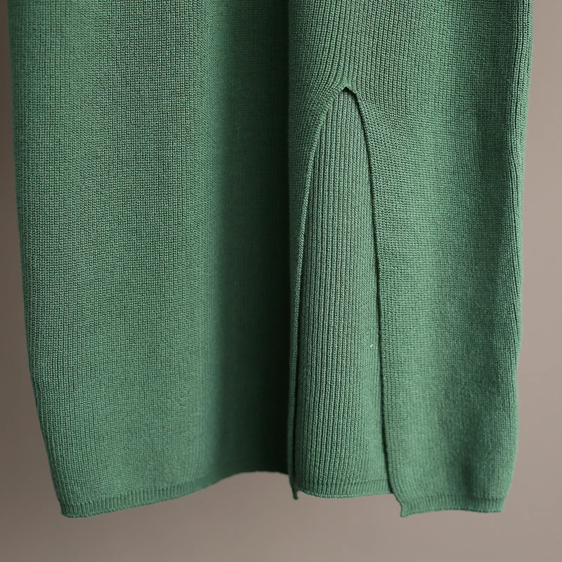 Johnature Women Pullover Sweater Knitted Cotton 2021 Autumn Winter New O-Neck Bat Sleeve Vintage Casual Warm Long | Женская одежда