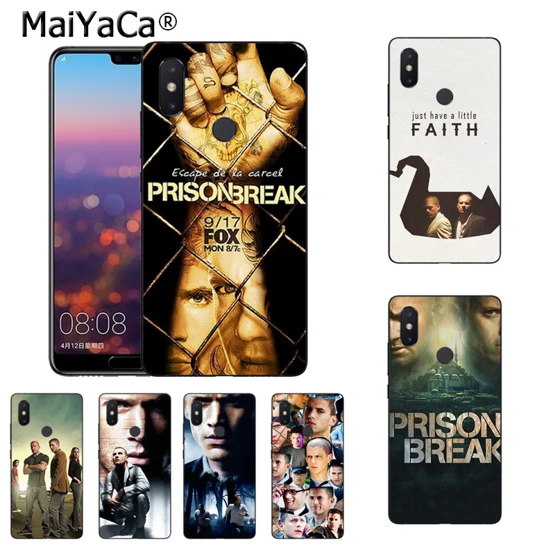 MaiYaCa из тюрьмы печатным рисунком защитный чехол для телефона xiaomi mi 8se 6 note2 note3 redmi 5