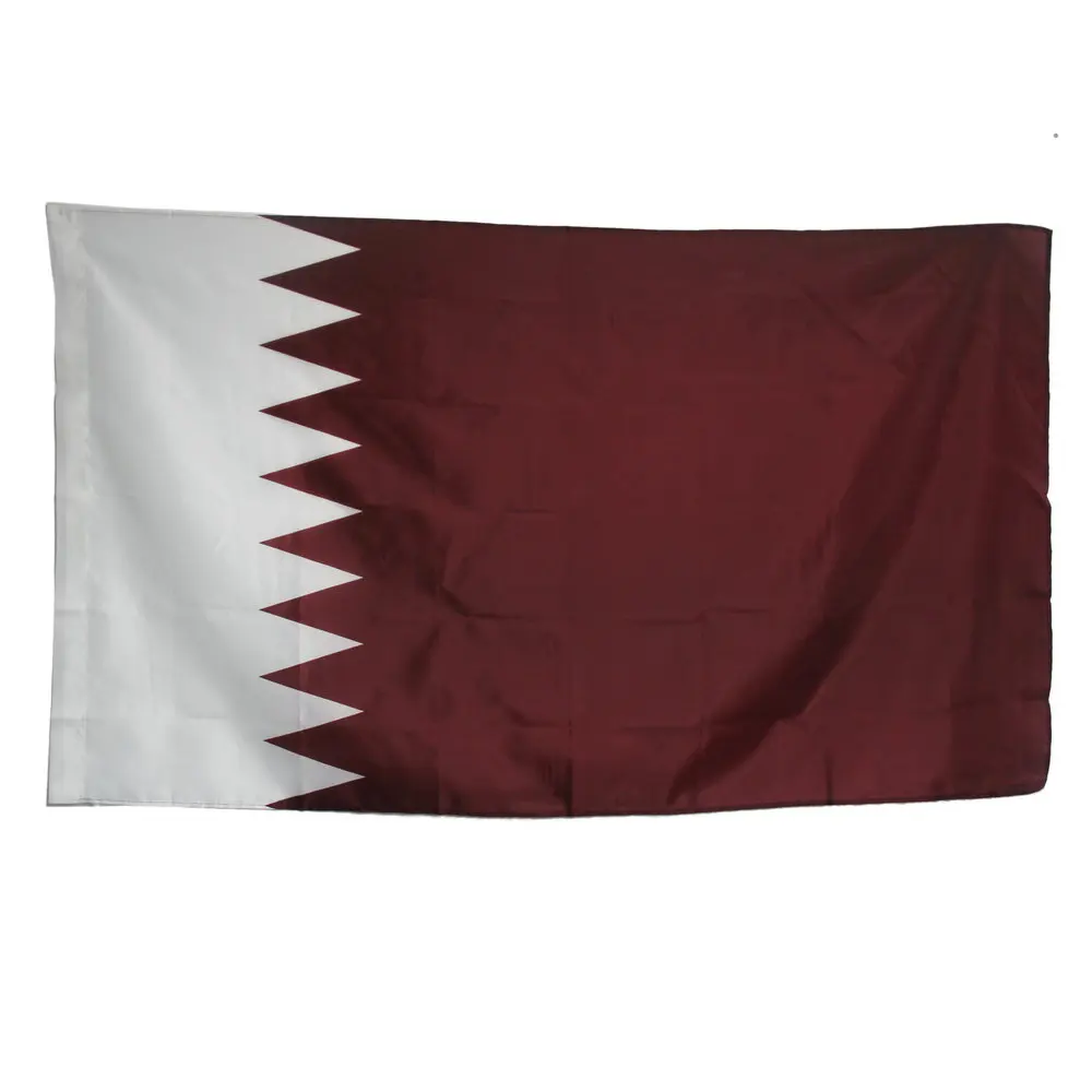 QATAR INTERNATIONAL страна полиэстер флаг 3X5 футов Doha