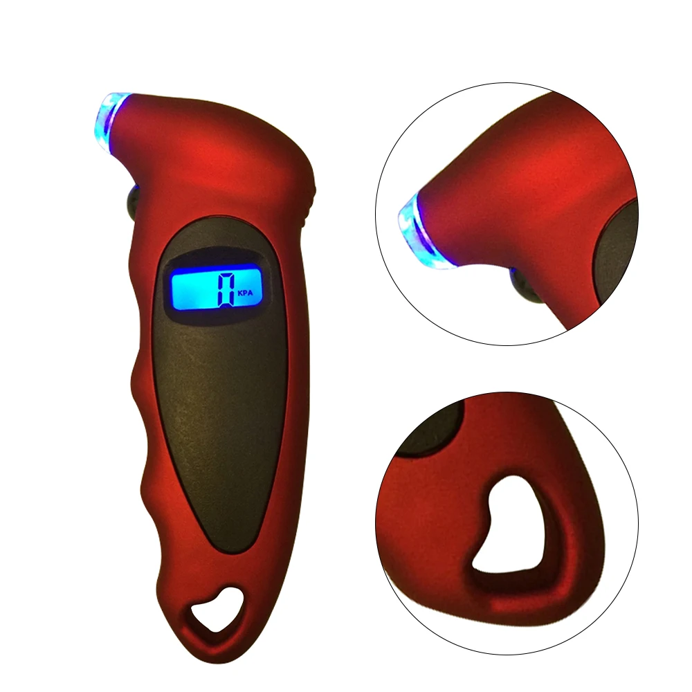 Цифровой измеритель давления в шинах инструмент для диагностики шин велосипеда