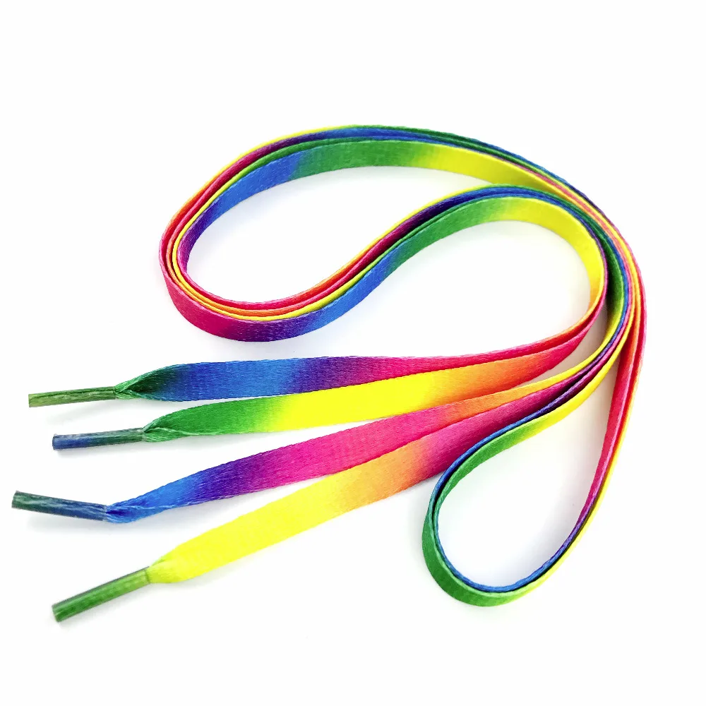 Шнурки радужные унисекс от 80 см до 110 1 пара|shoelace string|sport shoe lacesshoe laces |