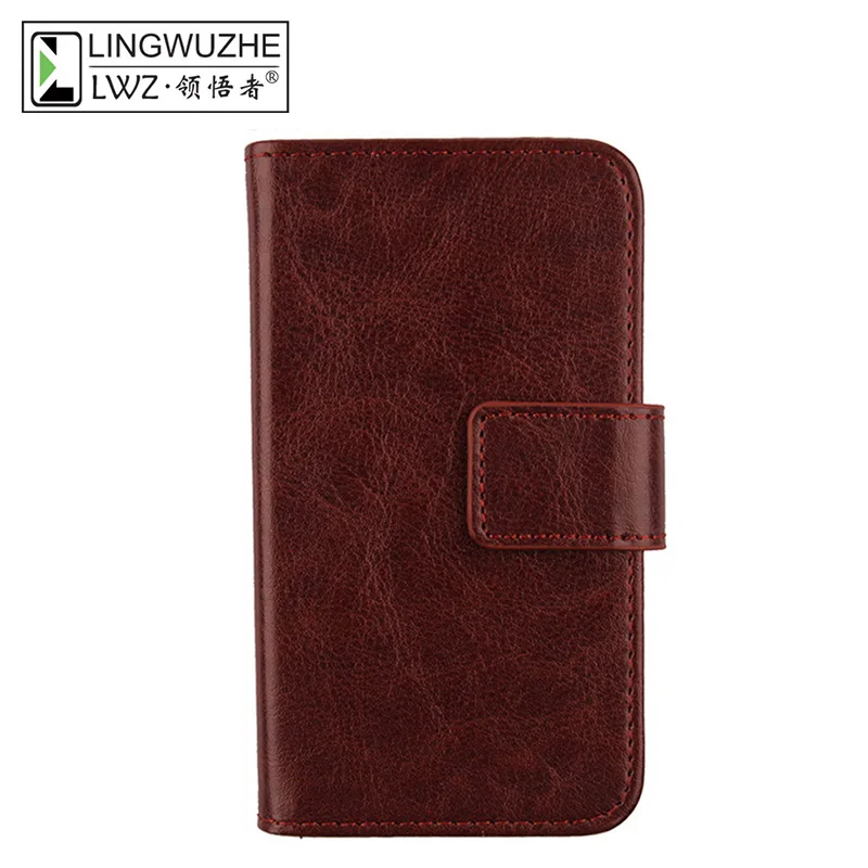 

LINGWUZHE Cartoon Cover Flip Book Style Protect PU Leather Case For Prestigio MultiPhone 7557 Grace PSP7557