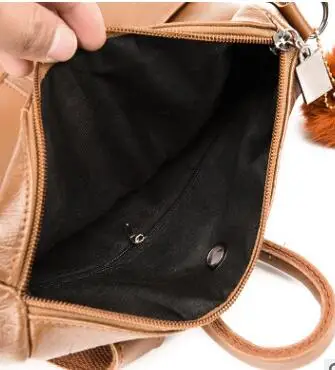 Рюкзак для путешествий из мягкой кожи простой вместительный 2018 | Багаж и сумки