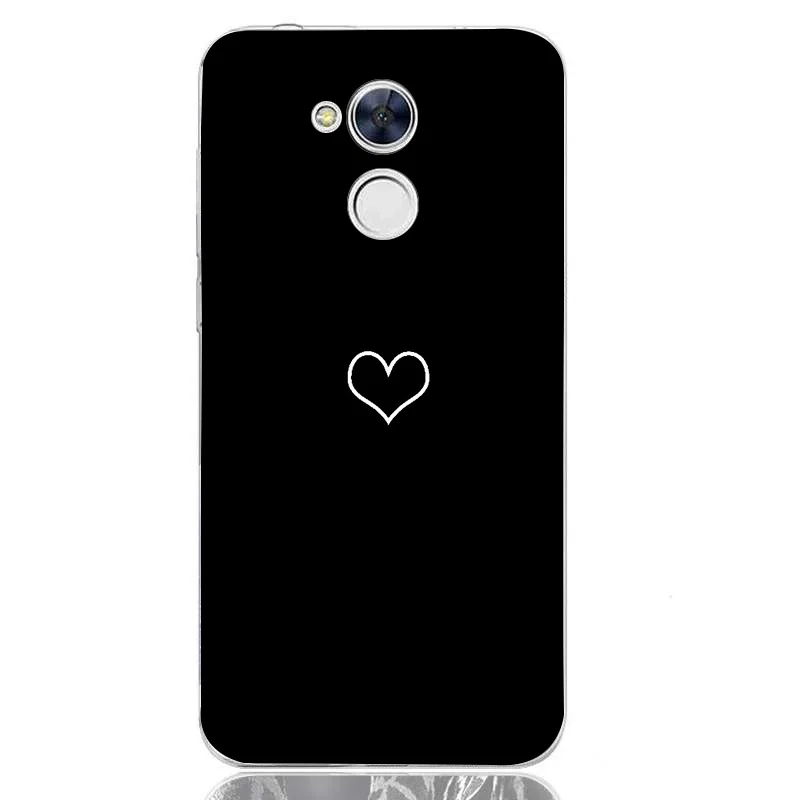 Мягкий силиконовый чехол 5 0 &quotдля Huawei Honor 6A DLI-TL20 ТПУ с рисунком кота защитный на